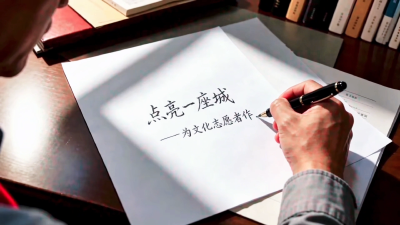 这是一份献给东西湖文化志愿者的“听觉礼物”，我想把它唱给你听