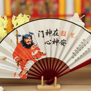 东西湖秦琼敬德门神折扇卖火了！