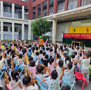 校社联动传非遗，木偶剧韵润童心——熊家墩社区携手开展文化进校园活动