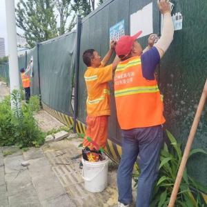 雨后清洁行动 将军路市政环卫公司全力以赴焕新城市