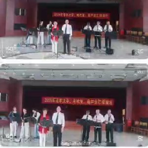 区老年大学电吹管葫芦丝班结业展示
