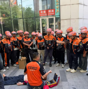 吴兴社区探索“流动骑士”助老新模式 配送路线变身“夕阳关怀线”