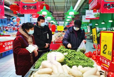 武汉蔡甸：年货足 年味浓