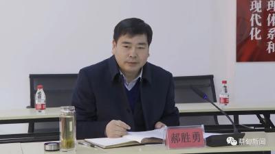 郝胜勇到社区联系点调研结对社区共建共治工作