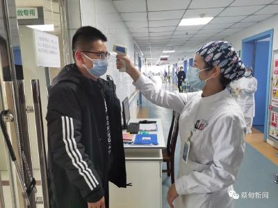 “就地过年，我更安心！”蔡甸医护人员，谢谢你们！