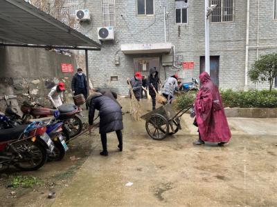 助力疫情防控 永安街开展村庄清洁行动