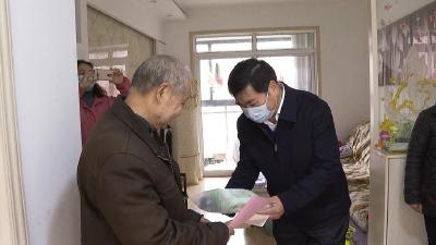 3月“劳动力调查”启动，蔡甸区长郝胜勇入户宣传