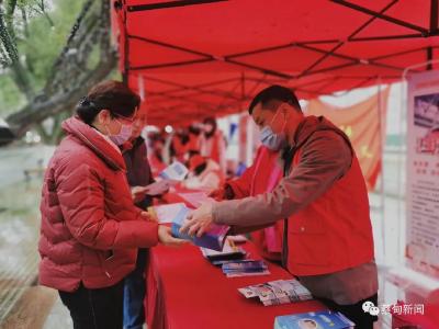 蔡甸区志愿服务集中展示活动 点燃“学雷锋”热潮