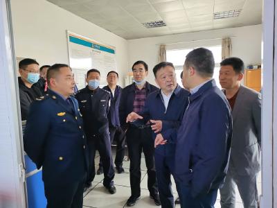 市治超办调研督导蔡甸区公路治超工作