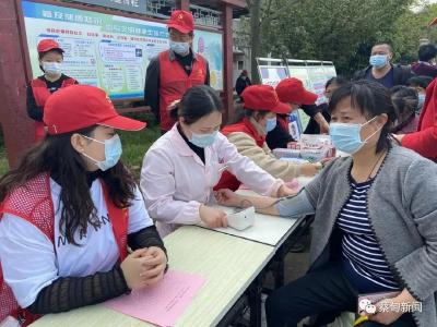 这个4月，蔡甸区各街乡积极开展这项运动......