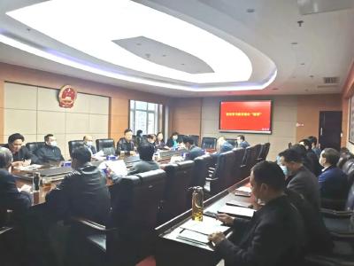 蔡甸各单位集中夜学 推动党史学习教育走深走实