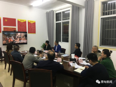 蔡甸区委巡察机构党史学习教育夜学“开班了”