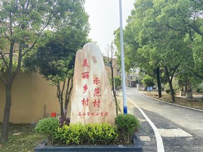 蔡甸石山堡村：推进美丽乡村建设 村湾旧貌换新颜