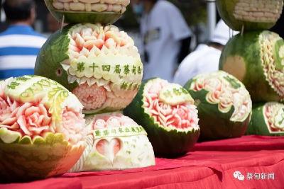 甜蜜来“甸” 蔡甸区第十四届西甜瓜节开幕