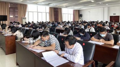 136名选手参赛 蔡甸区举办党史知识竞赛