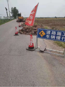 改善群众出行条件 蔡甸区张榔线（X068）启动灾毁改造
