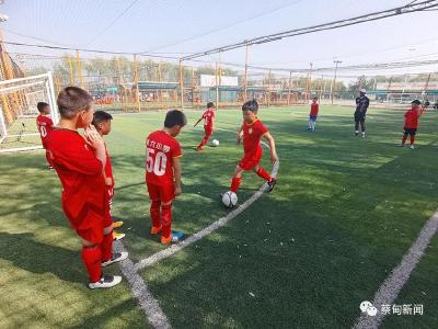 蔡甸区中小学校园足球联赛小学组火热开赛