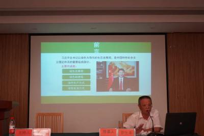 蔡甸：“五老”报告团走进企业、社区开展党史宣讲