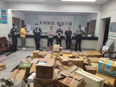 涉案金额超40万元！蔡甸、东西湖联合查获一起真烟非法外流案件