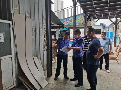 武汉蔡甸：严查燃气安全隐患 3处占压燃气管道建筑物及时拆除