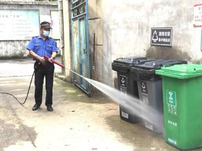 积极应对强降雨 蔡甸各地各部门快速反应