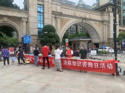 蔡甸：安全宣传进社区