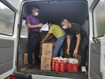 端午节前 这家企业在蔡甸采购20万元农产品助农增收