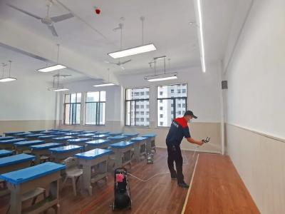 长春街小学蔡甸分校校园除甲醛 邀请家长来监督
