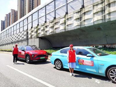 蔡甸组建爱心送考车队为考生梦想护航