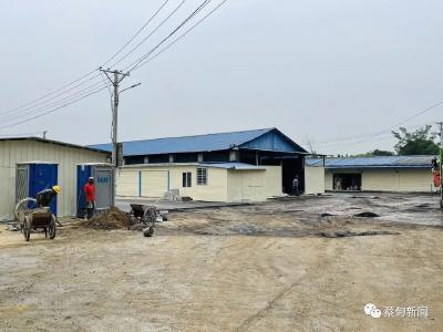 记者探访整改现场 大集南湖便民“新”市场可见雏形