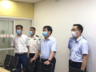 郝胜勇检查中考准备工作：从严抓好考务工作 确保万无一失