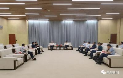 深化通航产业领域合作 郝胜勇与中国工程院院士吴光辉座谈