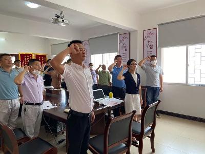 区领导赴大集街道党建联系点讲党课