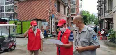 蔡甸区农业农村局下沉党员干部连续作战支持社区抗疫
