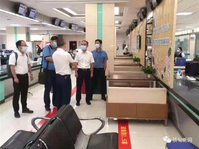 省市工改办调研组调研蔡甸区“工改”情况