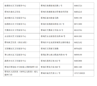 中秋假期“不打烊” 蔡甸区各新冠疫苗接种点正常开放