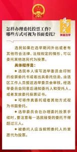 区乡人大换届选举知识小课堂（8）