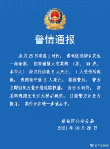 最新！警情通报来了