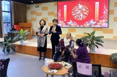 又逢一年重阳节 市工商联走进蔡甸敬老院送温暖