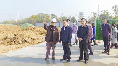 蔡甸区委副书记、区政府党组书记余从斌调研中法武汉生态示范城工作强调：聚焦生态示范引领，全力推进产业创新集群发展