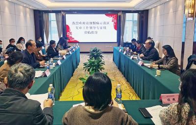 蔡甸区迎接省级慢性病非传染性疾病综合防控示范区复审