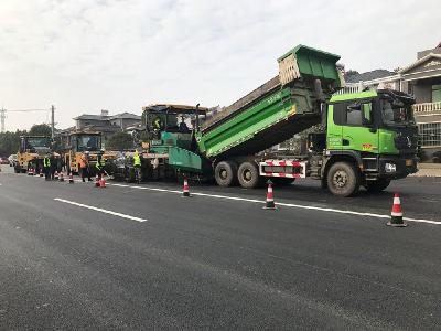 金龙湖大道（龚侏线）水毁修复及改建工程主体工程完工通车