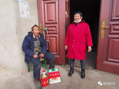 省市应急管理部门走访慰问蔡甸区受灾困难群众