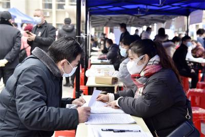 线上+线下送春风 蔡甸区2022首场招聘会供岗4000+