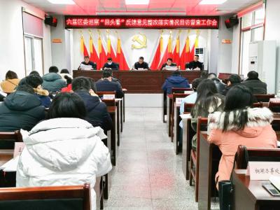 蔡甸区启动六届区委巡察“回头看”反馈意见整改情况回访督查工作