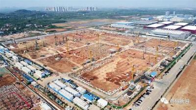 领航新时代丨抢抓“黄金期” 按下“快进键” 蔡甸重点项目建设跑出“加速度