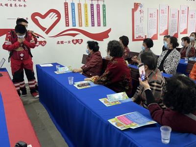 蔡甸：“菜单式”应急科普进社区