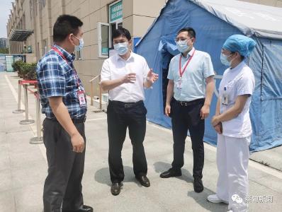 市卫健委来蔡甸区开展“下基层、察民情、解民忧、暖民心”实践活动