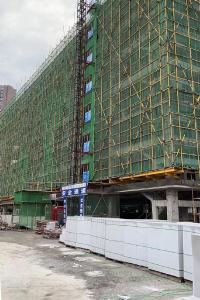 蔡甸：“消音工地”全力护航高、中考