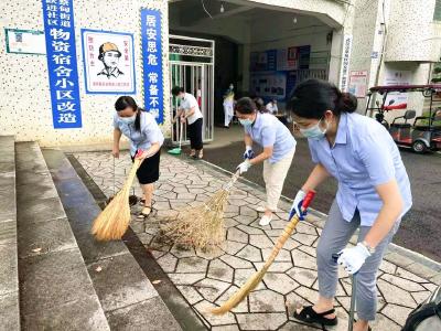 基层治理丨蔡甸：“物业牵手”结对帮扶迎端午